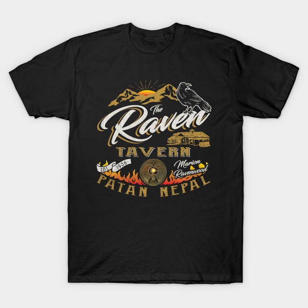 Raven Tavern T-Shirt by Alema Art